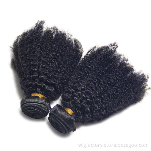 cheap 100% human hair extension raw indian hair, indian curly human hair bundles, afro kinky  hair wholesale